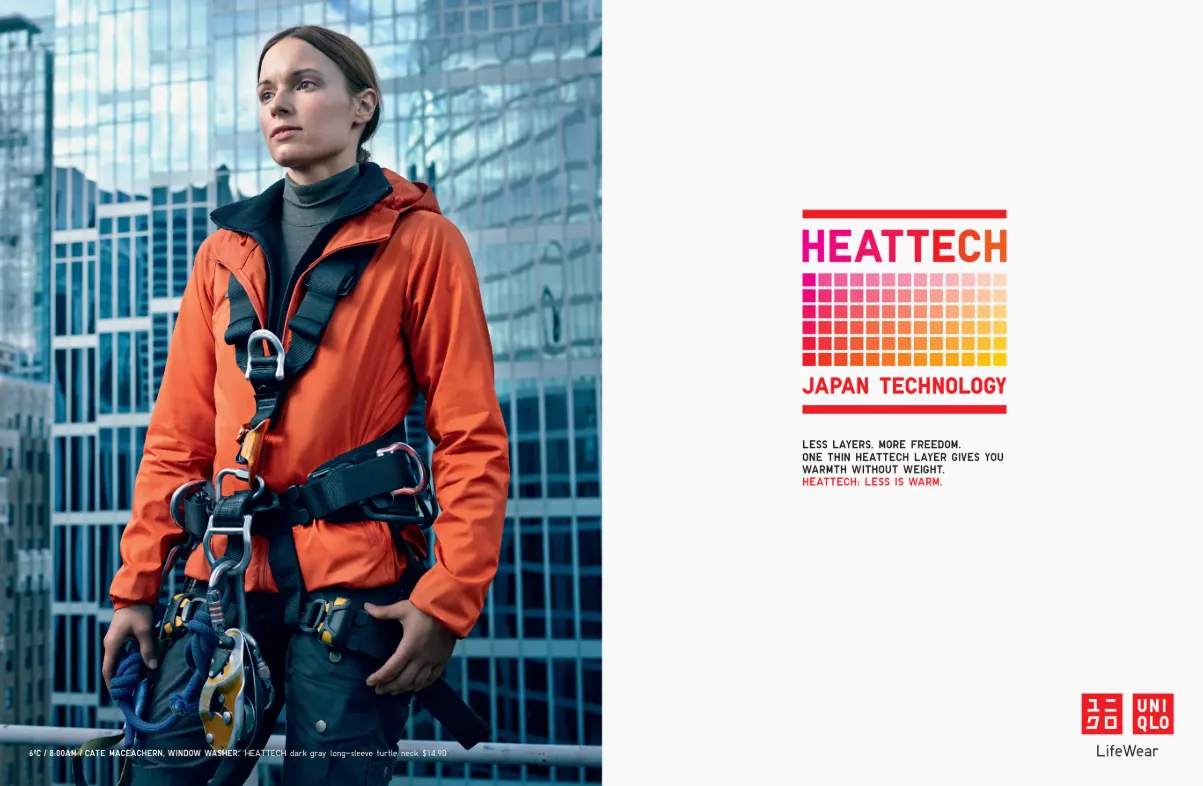 UNIQLO — HEATTECH